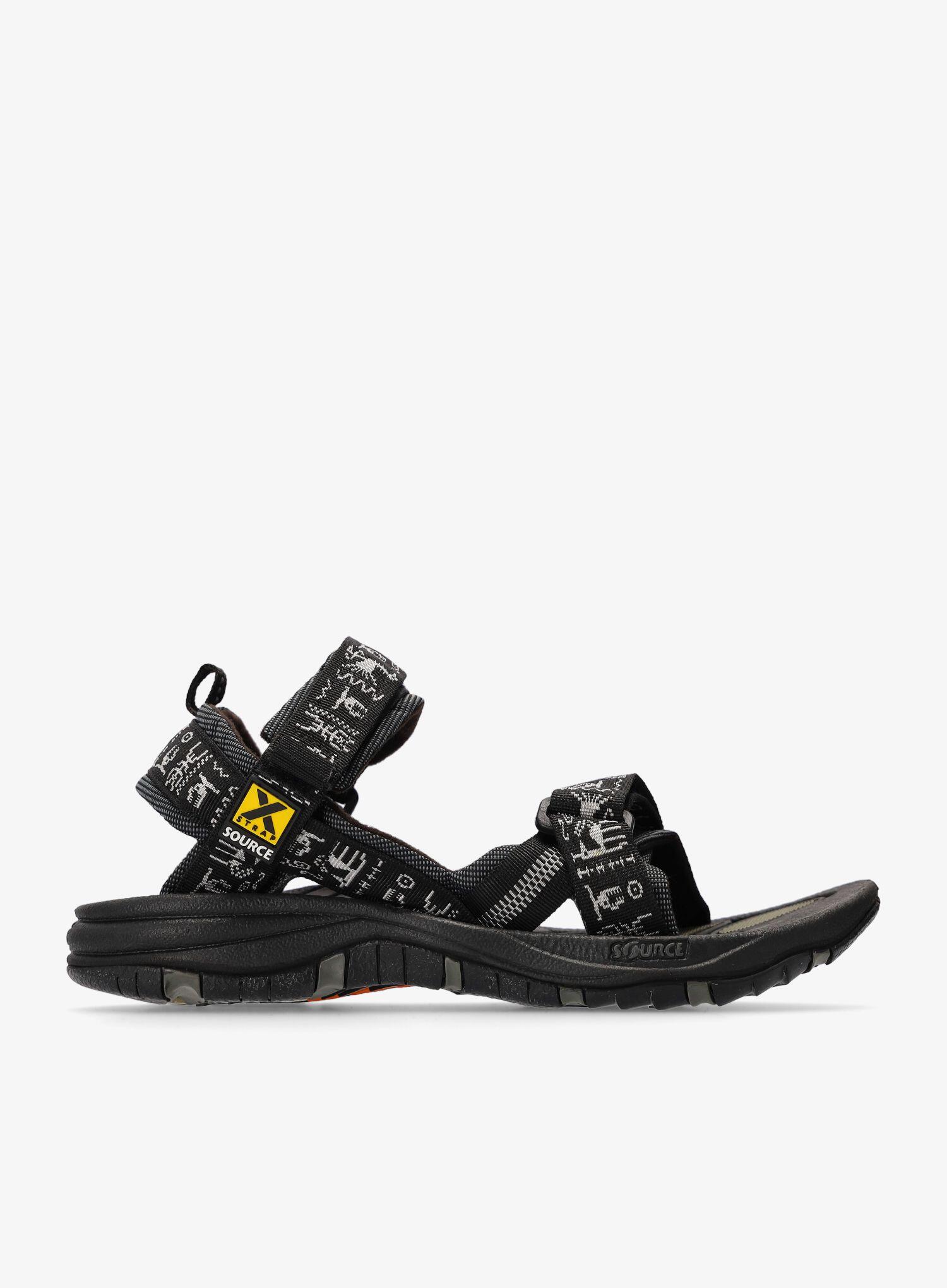 Sandali da uomo Gobi Black Inca outdoor Nero SOURCE Decathlon