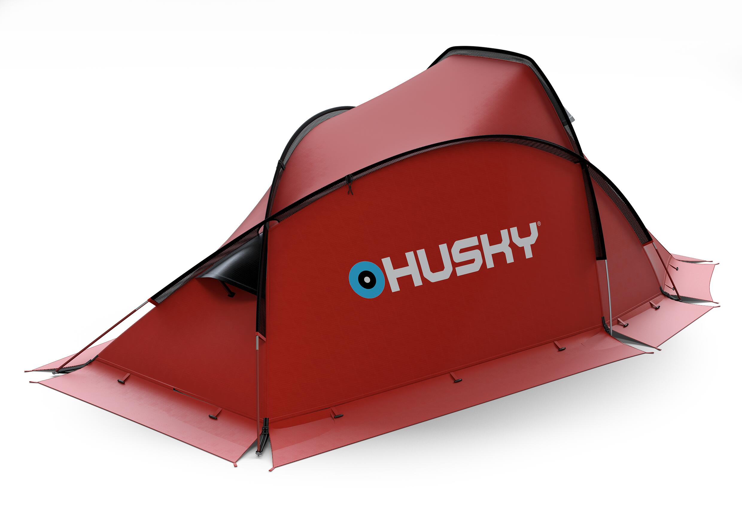 Tente HUSKY Flame 1 1 personne polyester 4 saisons 3/5