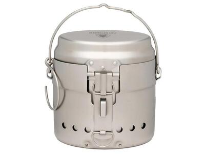 Pathfinder Schwedisches Kochset 3-teilig - Edelstahl