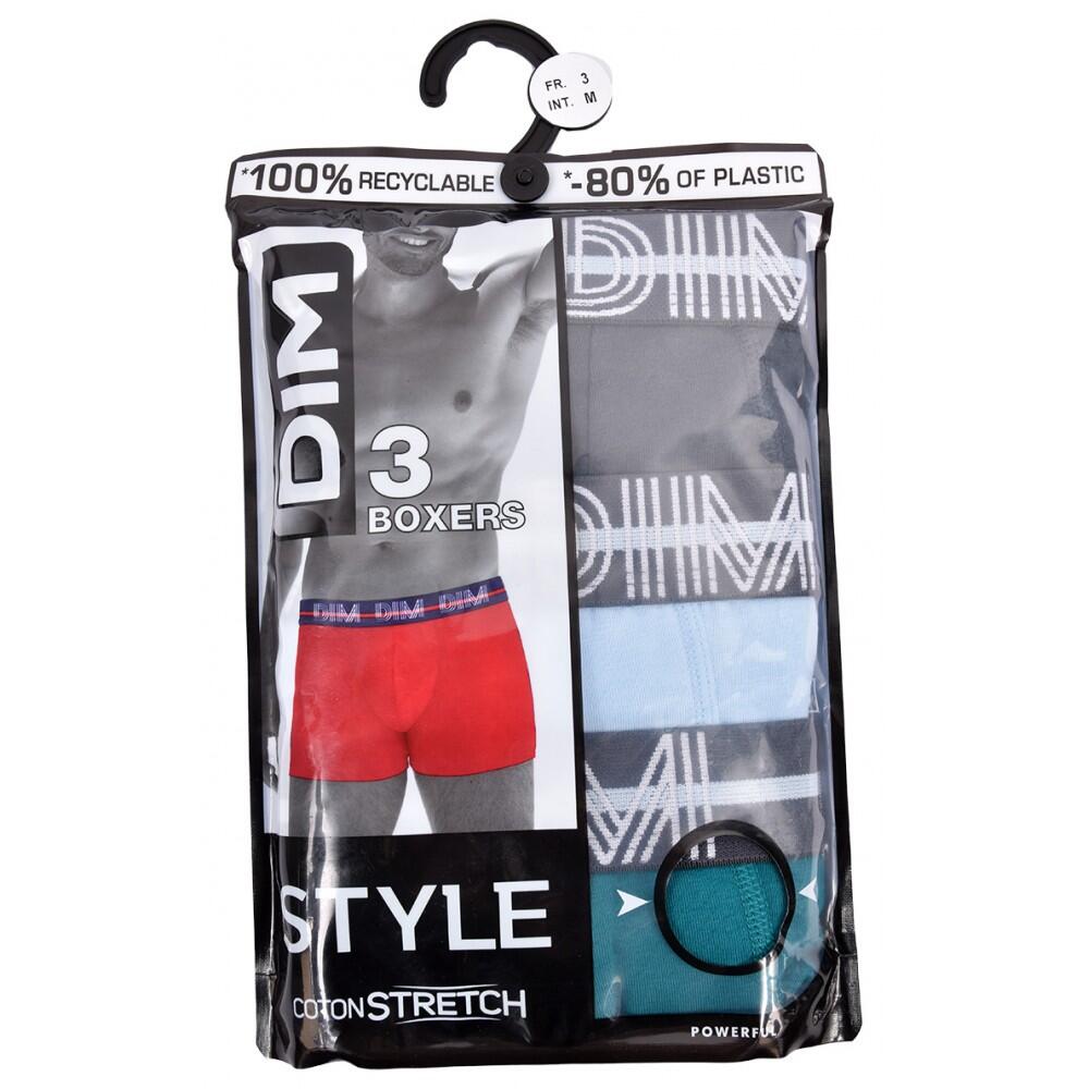 Lot de 3 Boxers Homme Coton Powerful 3/6