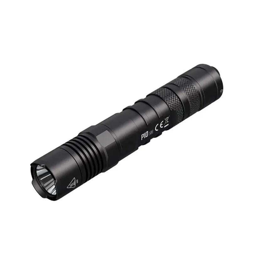 P10 V2 Tactical Flashlight - 1100 lumens - Black