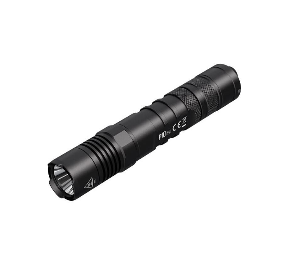 Torcia P10 V2 Torcia tattica - 1100 lumen - Nera 1/5