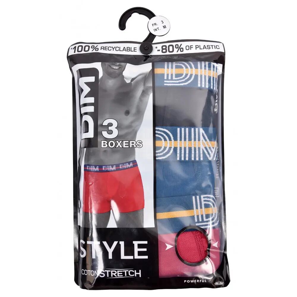 Lot de 3 Boxers Homme Coton Powerful 3/6
