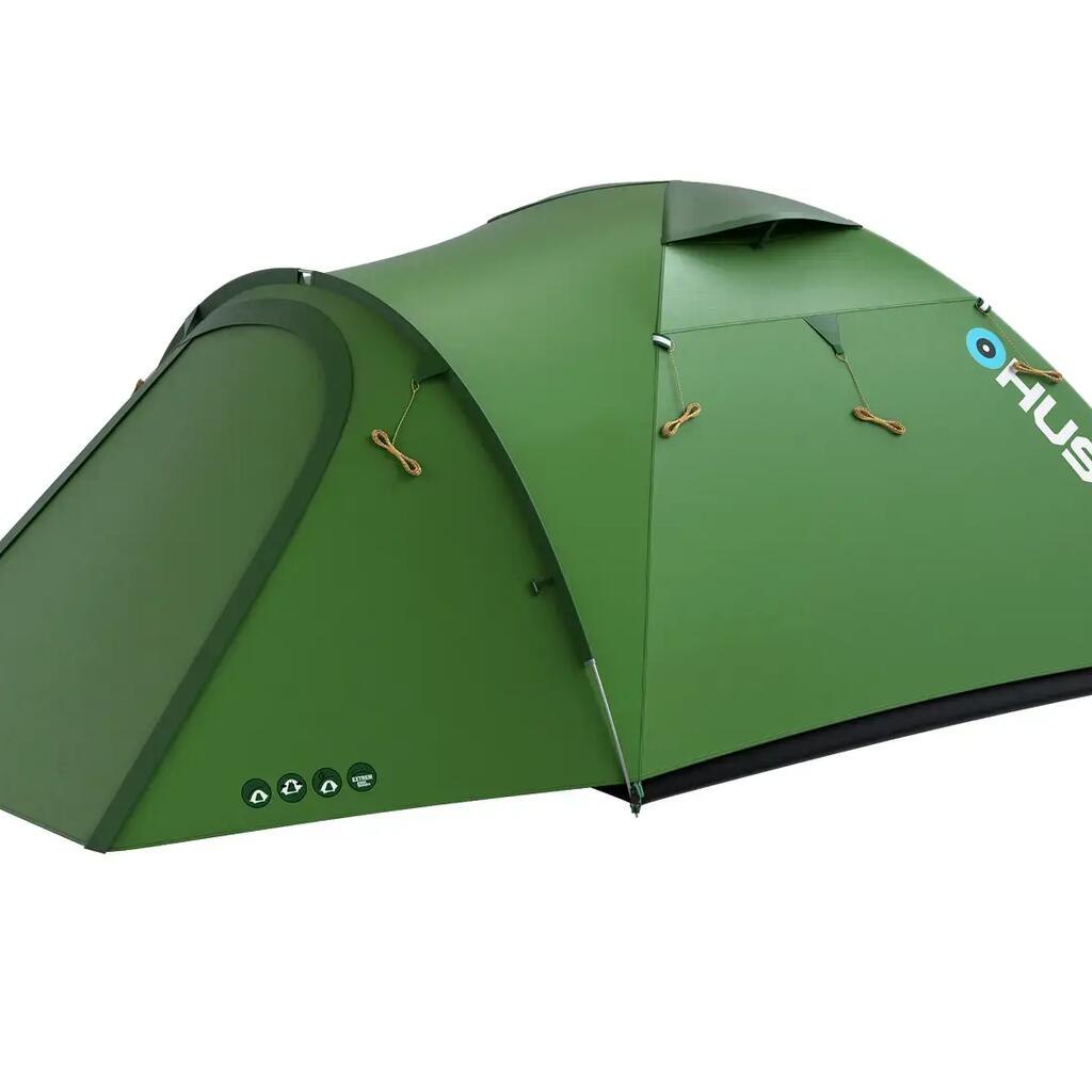 HUSKY BARON 4 3-season Polyester Tent Green 4-person