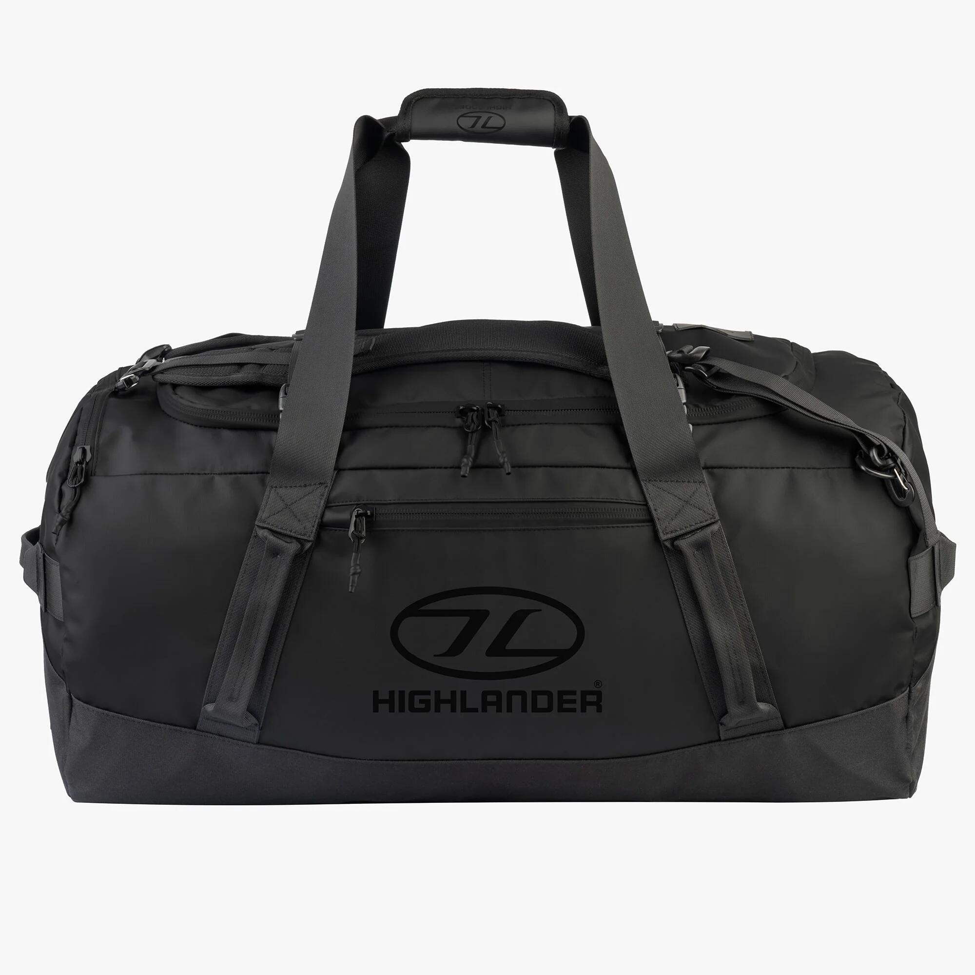 Highlander - Highlander Hauler Duffel 45l – Robuuste Sport- En Reistas - Highlander - Sac De Sport - Noir - 45 L - Decathlon