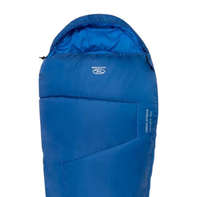 Highlander - Sleepline Sac De Couchage Rando/camping/bivouac - 3 Saisons - Bleu - Sac De Couchage - Bleu - 230 Cm - Decathlon