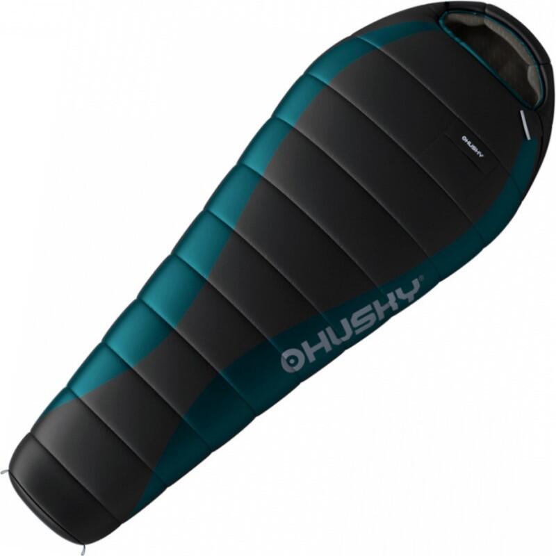 HUSKY Husky mummyslaapzak Down Dexter -15°C - 220 cm - Zwart