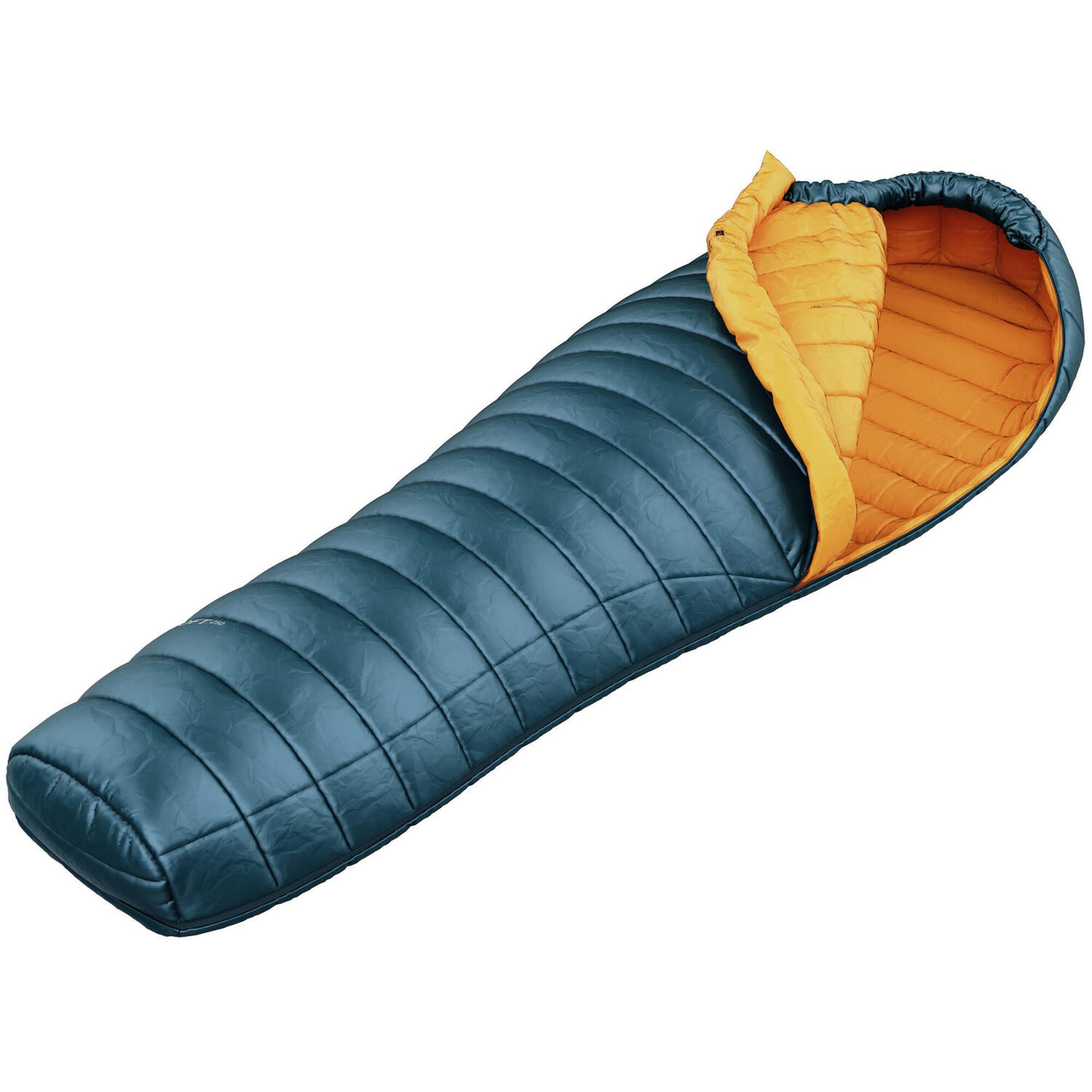 Hannah - Sac De Couchage Hannah Two Seasons Loft 250, Comfort 9 °c, 195 Left - Sac De Couchage - Bleu - 210 Cm - Decathlon