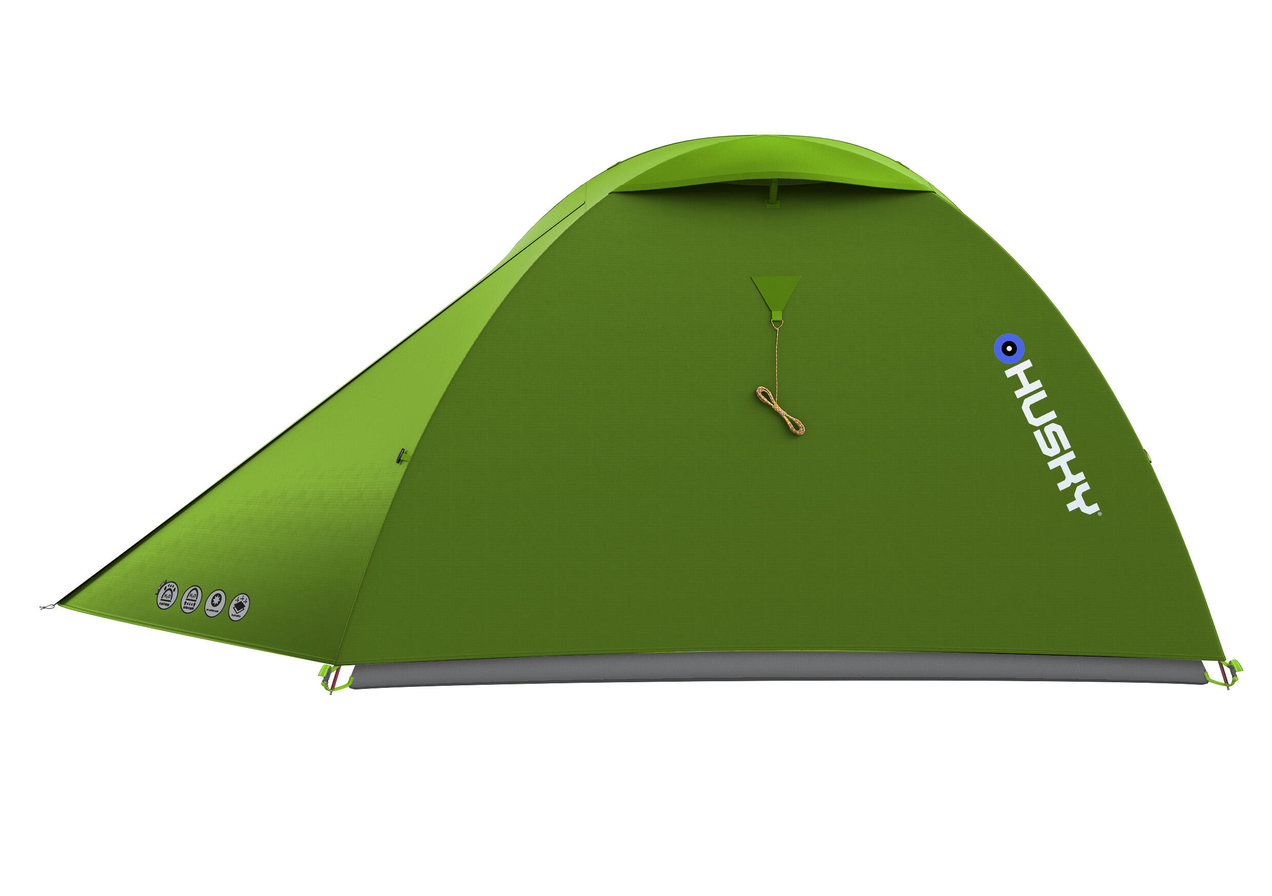 Tente HUSKY Sawaj 2 2 places ultralégère nylon vert 1,9–2,2 kg 3/5
