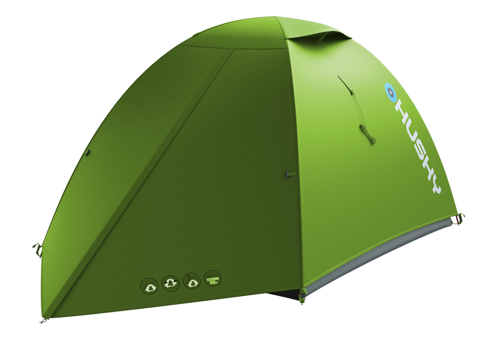 Tente HUSKY Sawaj 2 2 places ultralégère nylon vert 1,9–2,2 kg 4/5