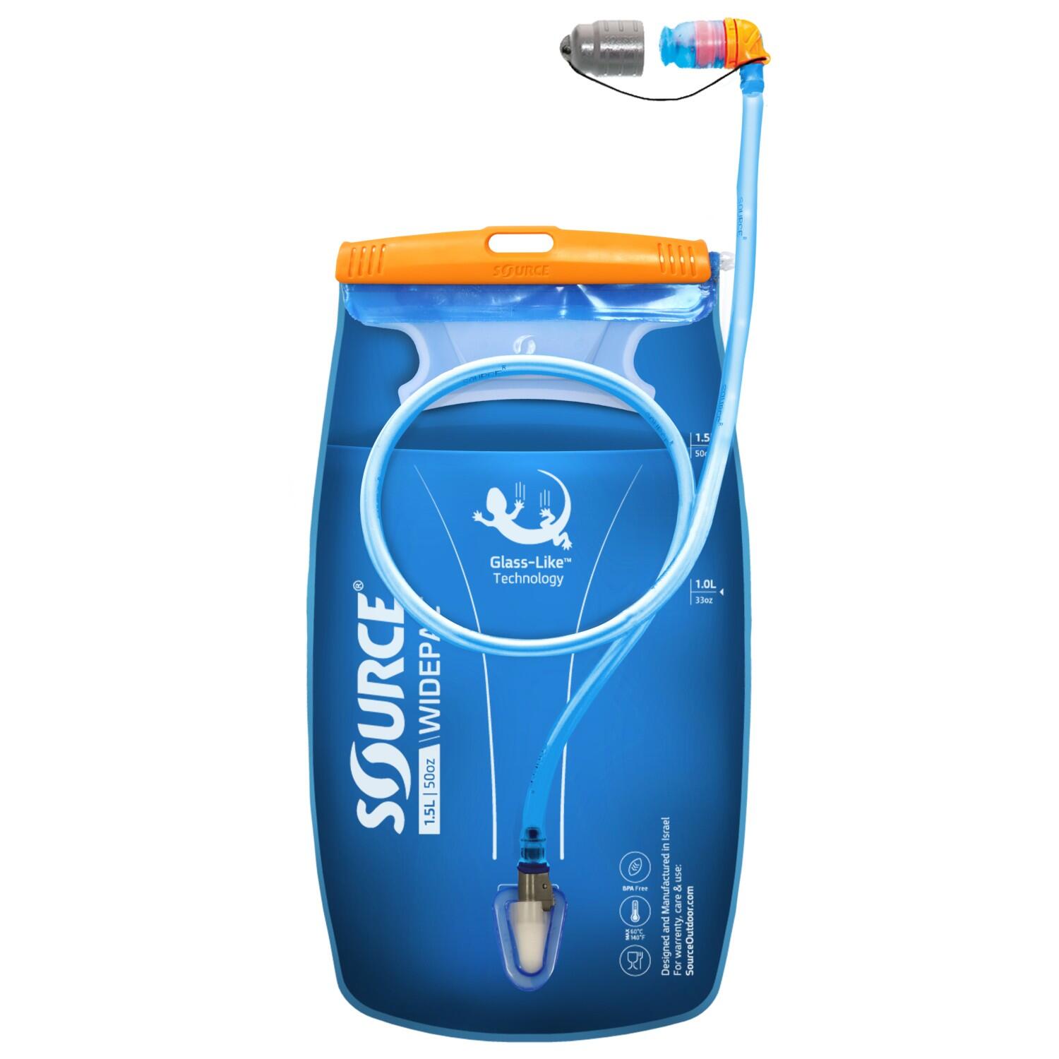 Source - Poche D'Hydratation Source Widepac 1,5 L Alpine Blue Grungeguard - Poche À Eau - Multicolore - 1,5 L - Decathlon