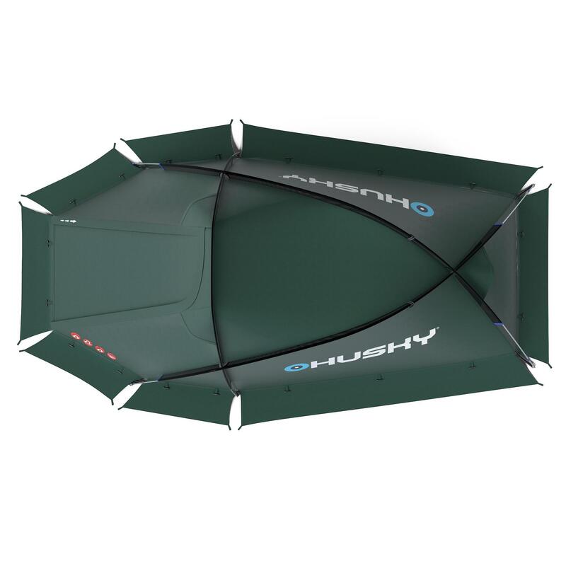 Husky Flame 2 Extreme - lightweight tent - 2 person-Green