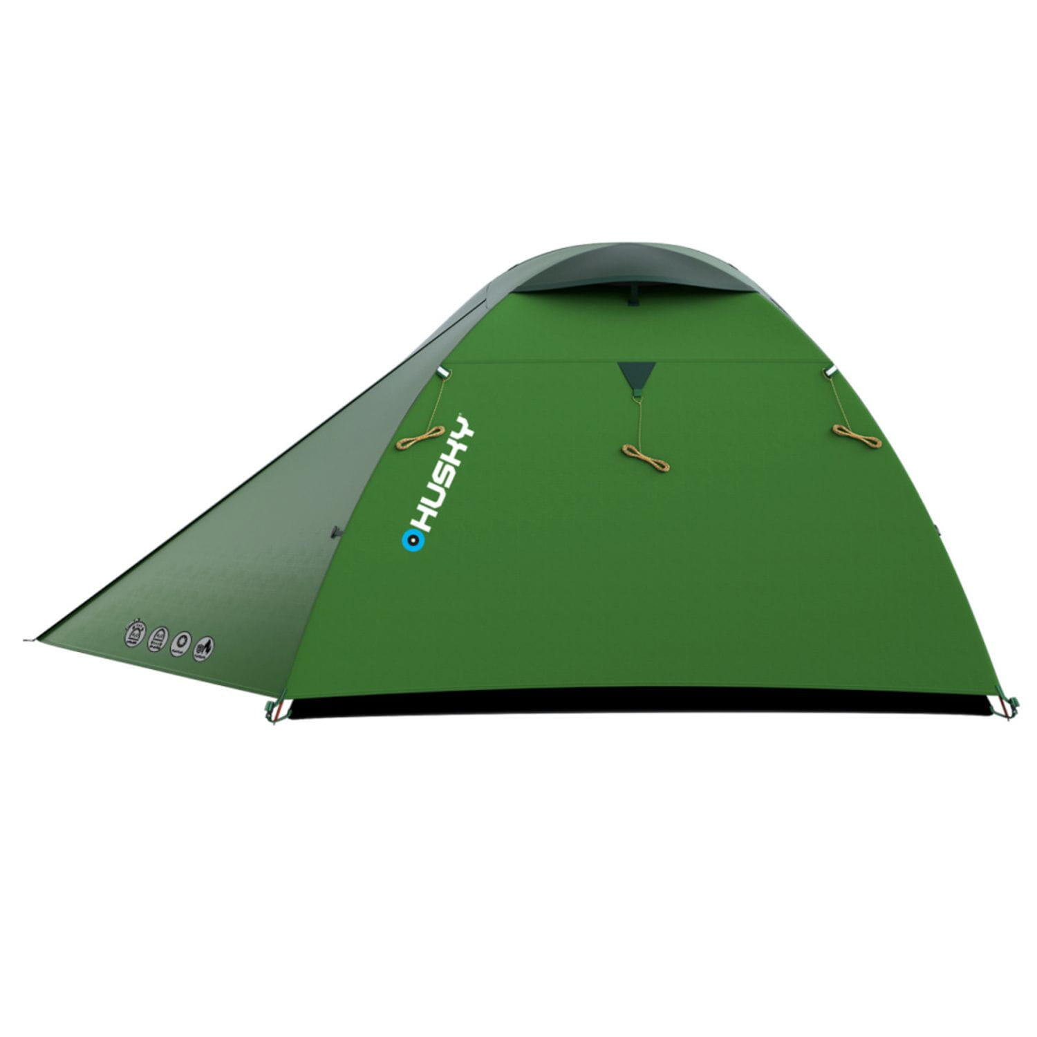 Tente Husky Beast 3 Extreme Light 3 places autoportante, verte Ripstop 210T 3/7