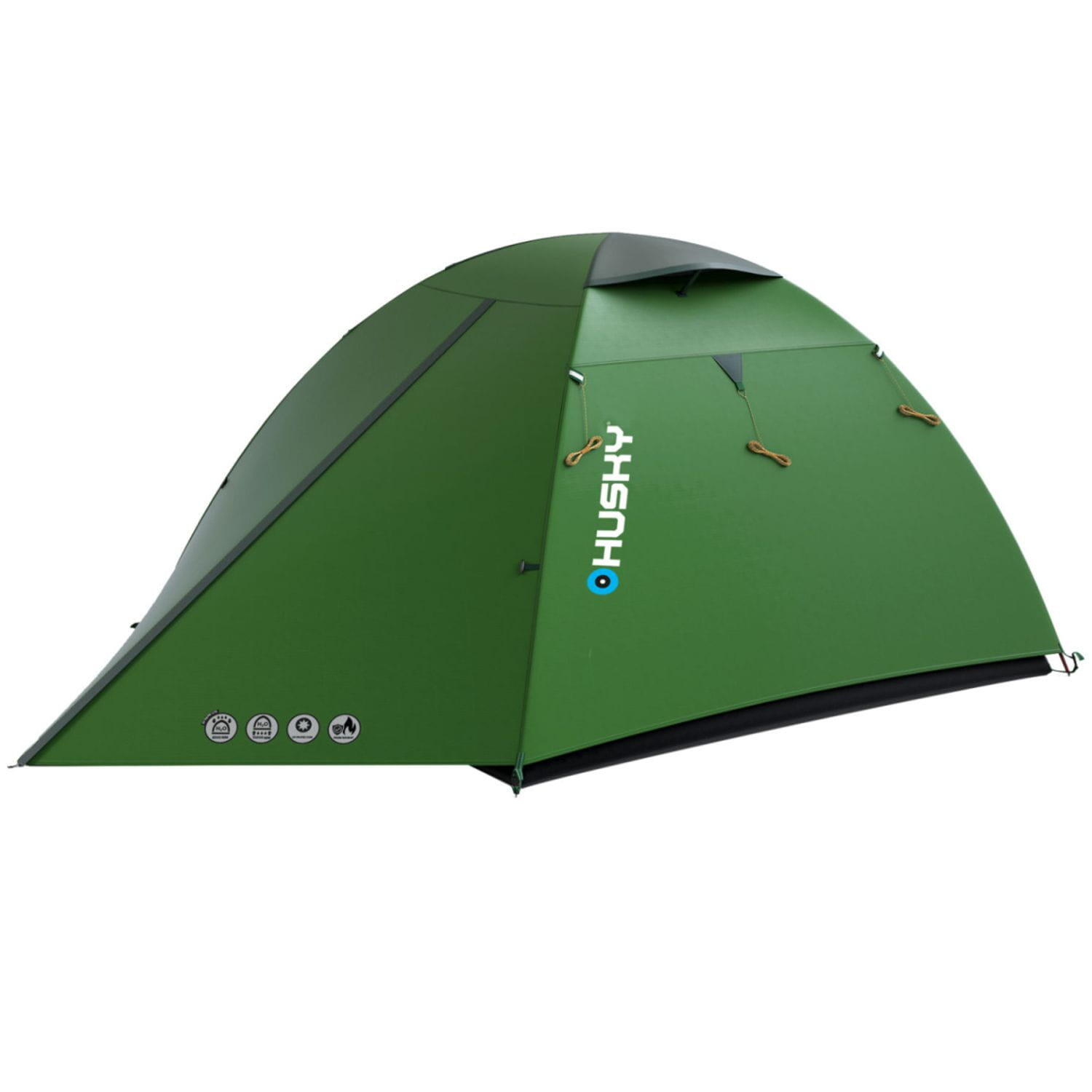 Tente Husky Beast 3 Extreme Light 3 places autoportante, verte Ripstop 210T 2/7