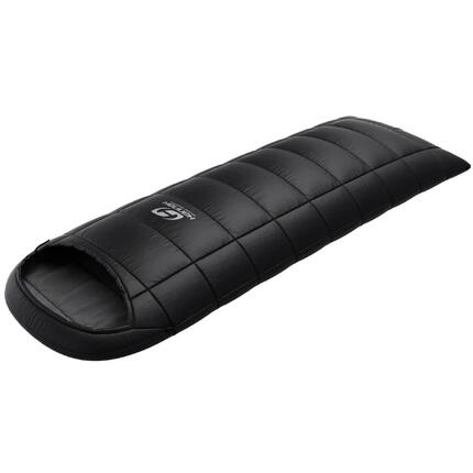 Śpiwór turystyczny Hannah Ranger 200 antracyt (-11°C) Zamek Prawy