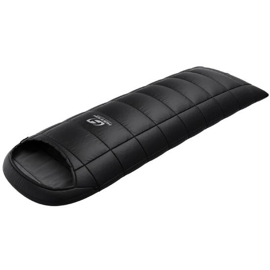 Śpiwór turystyczny Hannah Ranger 200 antracyt (-11°C) Zamek Prawy