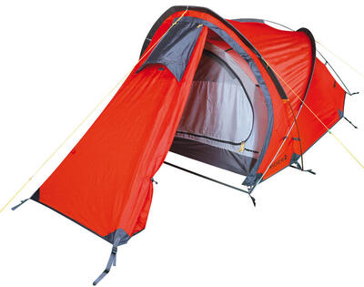 Rider 2 manderin red ii - lichtgewicht tent - 2 persoons - oranje