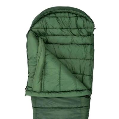 Mummyslaapzak phoenix flame 400 - 3/4 seizoens - groen - volwassenen