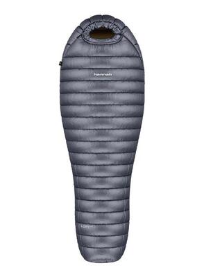 Sacco a pelo mummia Loft 400 Ebony 185L leggero piumino -17°C - Grigio - adulti