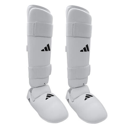 Protège tibia et pieds blanc (couleur : blanc - taille : xl)