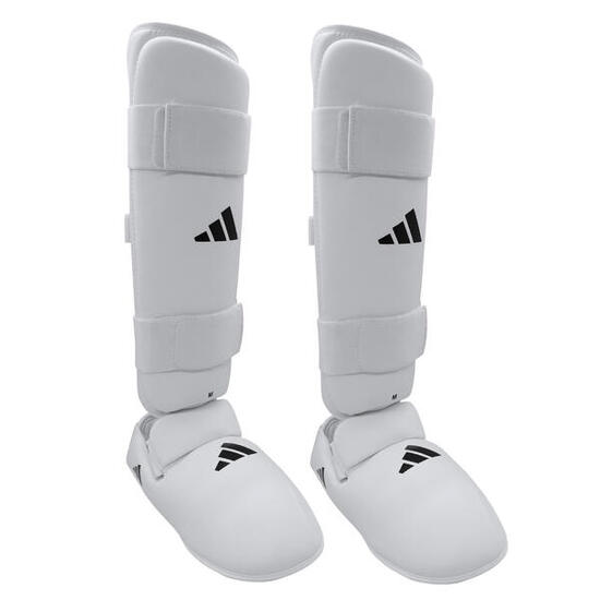 Protège tibia et pieds blanc (couleur : blanc - taille : xl)