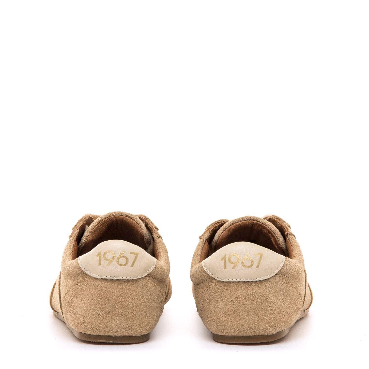 Sneakers barefoot Donna MTNG Free-mia Beige 5/7