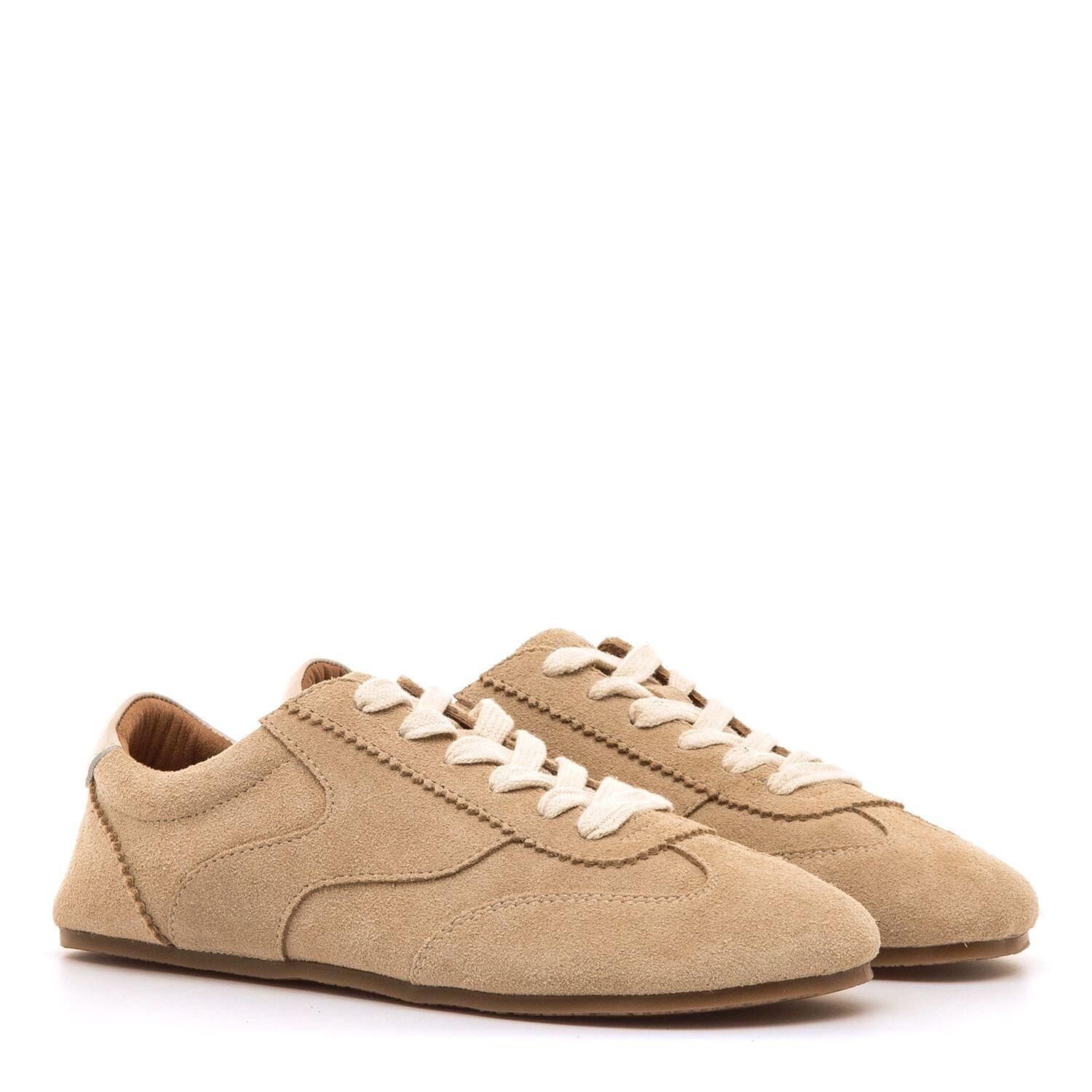 Sneakers barefoot Donna MTNG Free-mia Beige 4/7