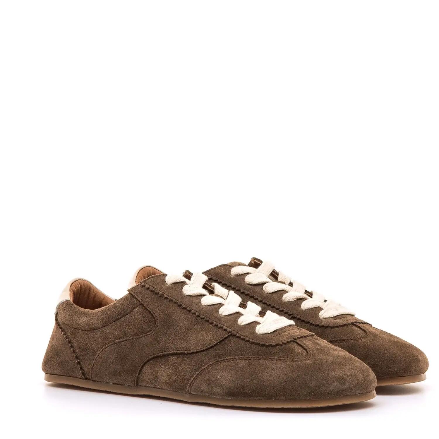 Sneakers barefoot femme MTNG Free mia marron 4/7