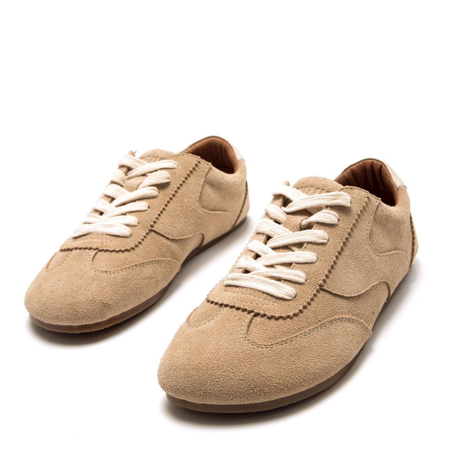 Sneakers barefoot Donna MTNG Free-mia Beige 6/7