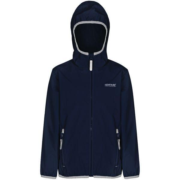 REGATTA Kinder Wandern Jacke Wasserdicht, Atmungsaktiv - Lever Waterproof Shell