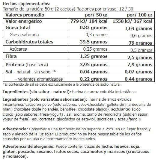 RiceMash - 1500g Schokolade und Kokosnuss Amix Nutrition 3/4
