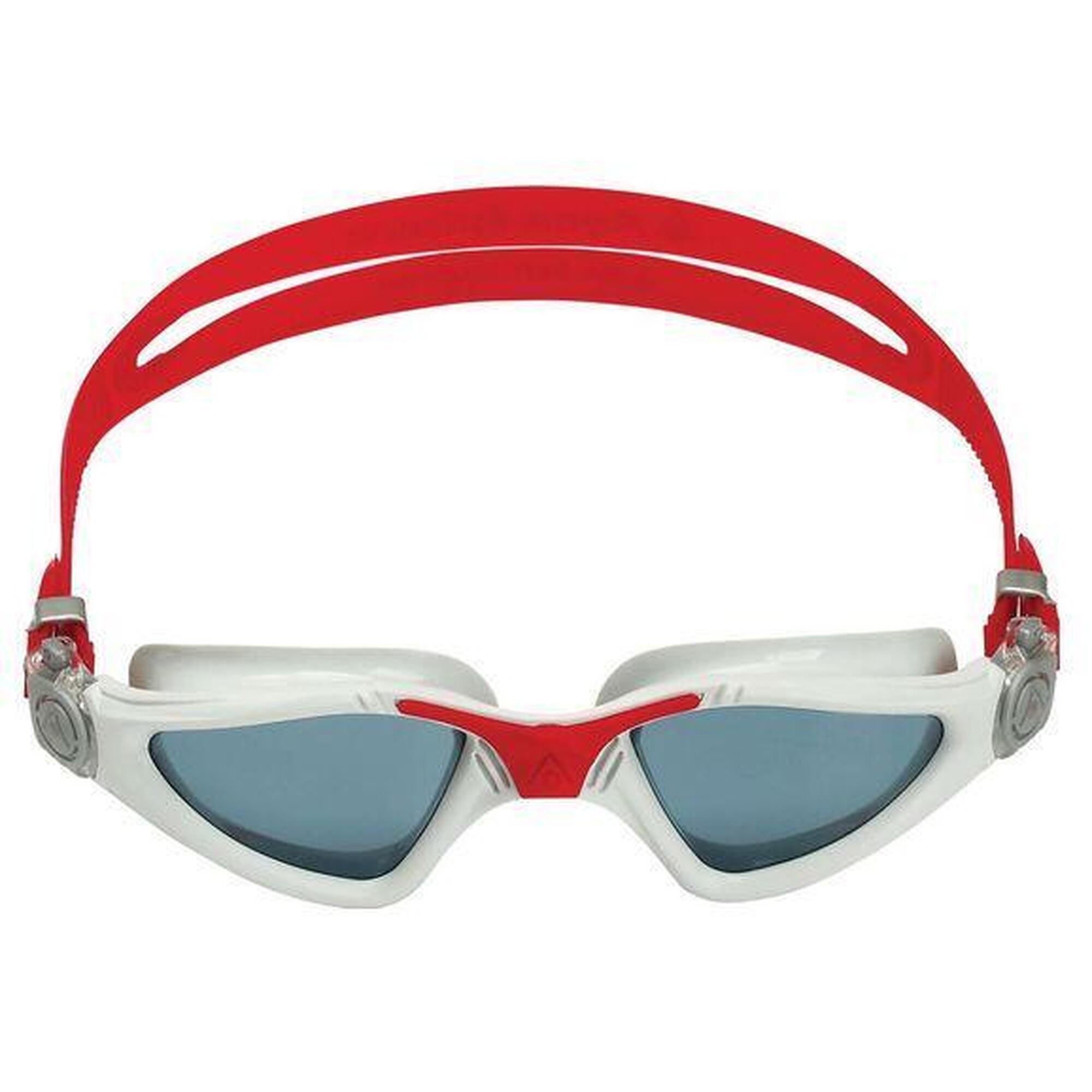 Aquasphere - Lunettes De Natation Aquasphere Kayenne A1 Rouge Fumé - Lunettes De Natation - Blanc|gris|rouge - Taille Unique - Decathlon