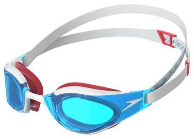Occhiali Speedo Fastskin Hyper Elite - Blu / Bianco / Rosso