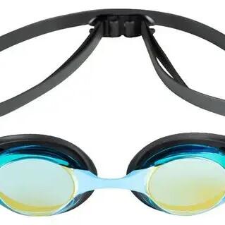 Arena Cobra Swipe Mirror Goggles Black Yellow