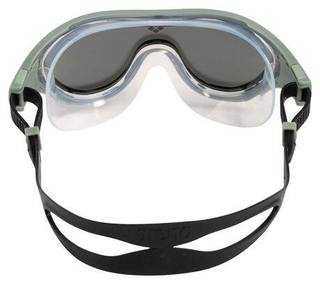 Occhiali da nuoto a specchio Arena The One Mask Black Silver 3/7