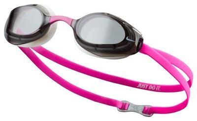 Nike vapor goggle - roze / rookgrijs