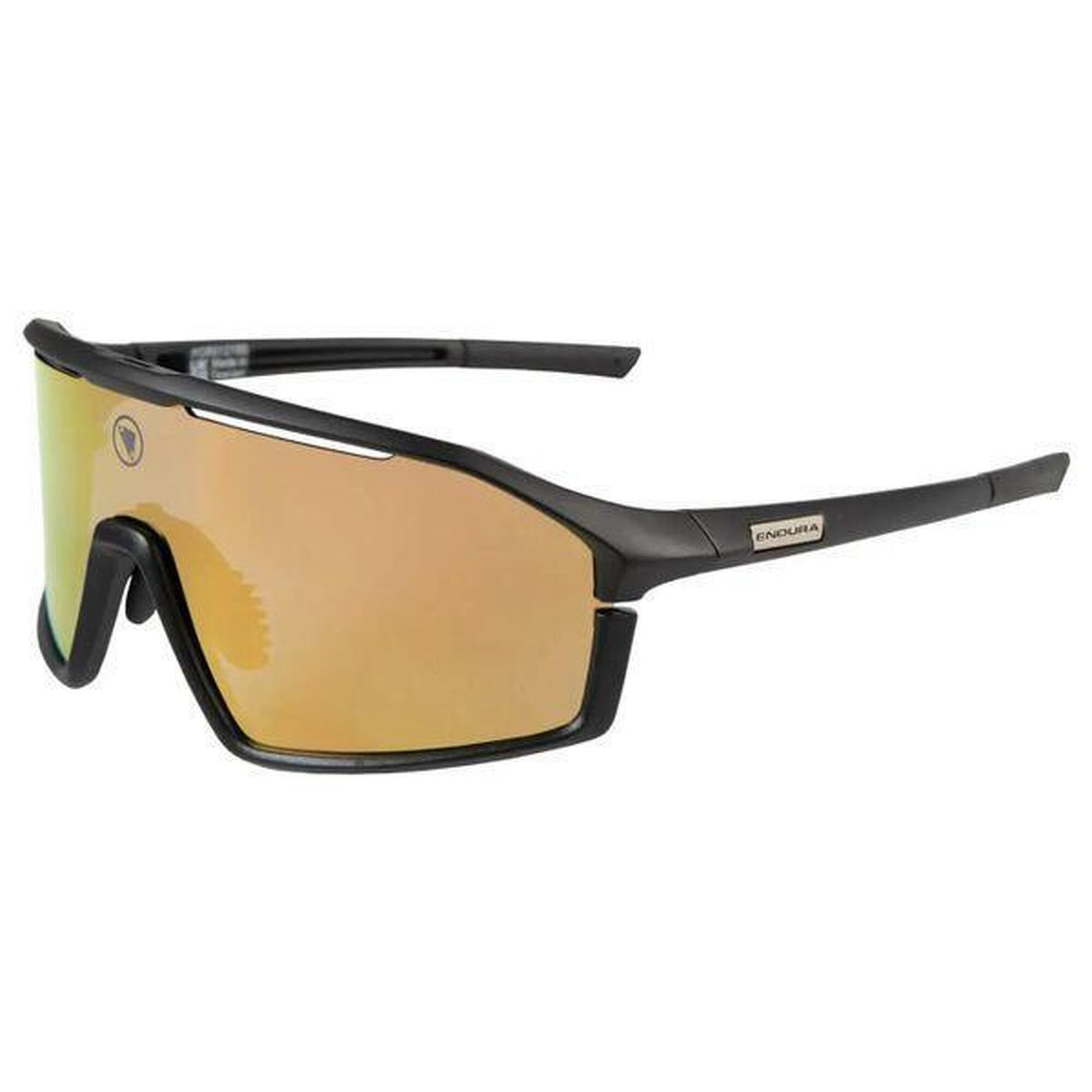 Endura - Lunettes Endura Dorado Ii Noir Mat / Verres Orange-vert - Lunette D'Assurage - Noir - Taille Unique - Decathlon