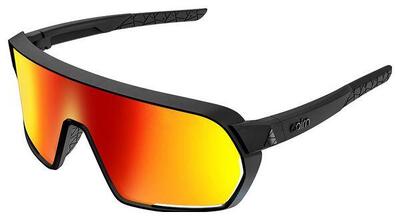 Cairn roc unisex zonnebril zwart/rood - uv-categorie 3