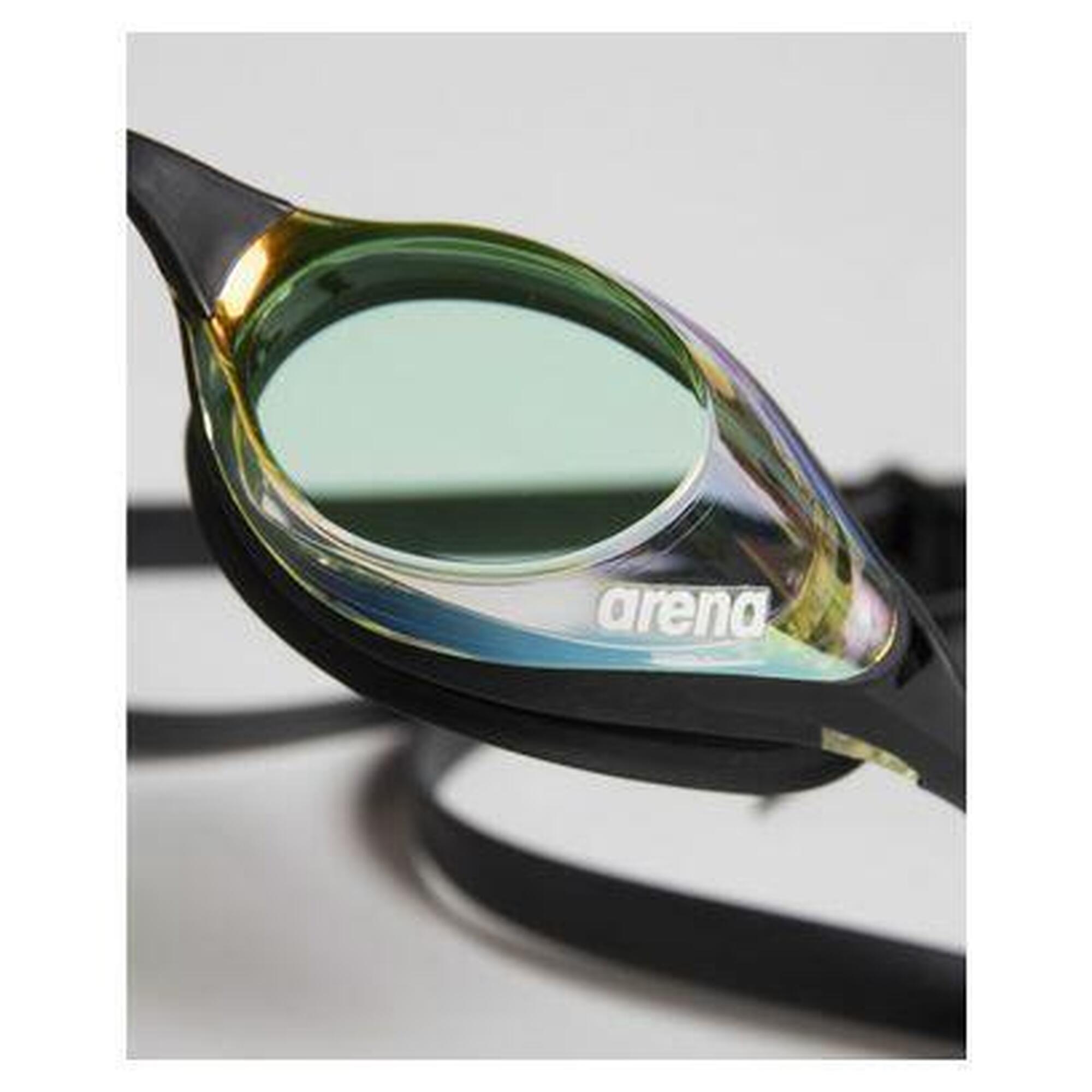 Arena Zwembril Cobra Original Swipe Mirror Geelkoper/Zwart