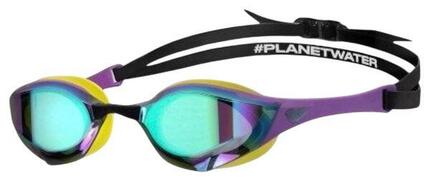 Gafas de natación Arena Cobra Edge Swipe Mirror Esmeralda/Plum/Cyber Lima
