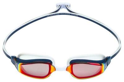 Aquasphere fastlane zwembril blauw/rood