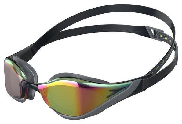 SPEEDO Óculos de natação Speedo Fastskin Pure Focus Mirror Preto/Cinza