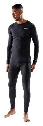 Craft Core Wool Merino Baselayer Set Black 2/7