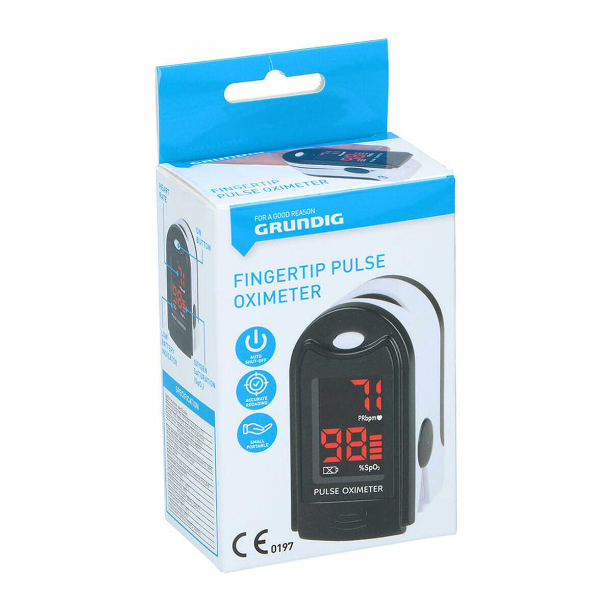 Oxímetro de Pulso GRUNDIG 3/6