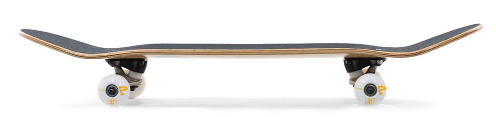 Enuff Logo Stain 7.75"x31.5" Schwarzes Skateboard 5/5