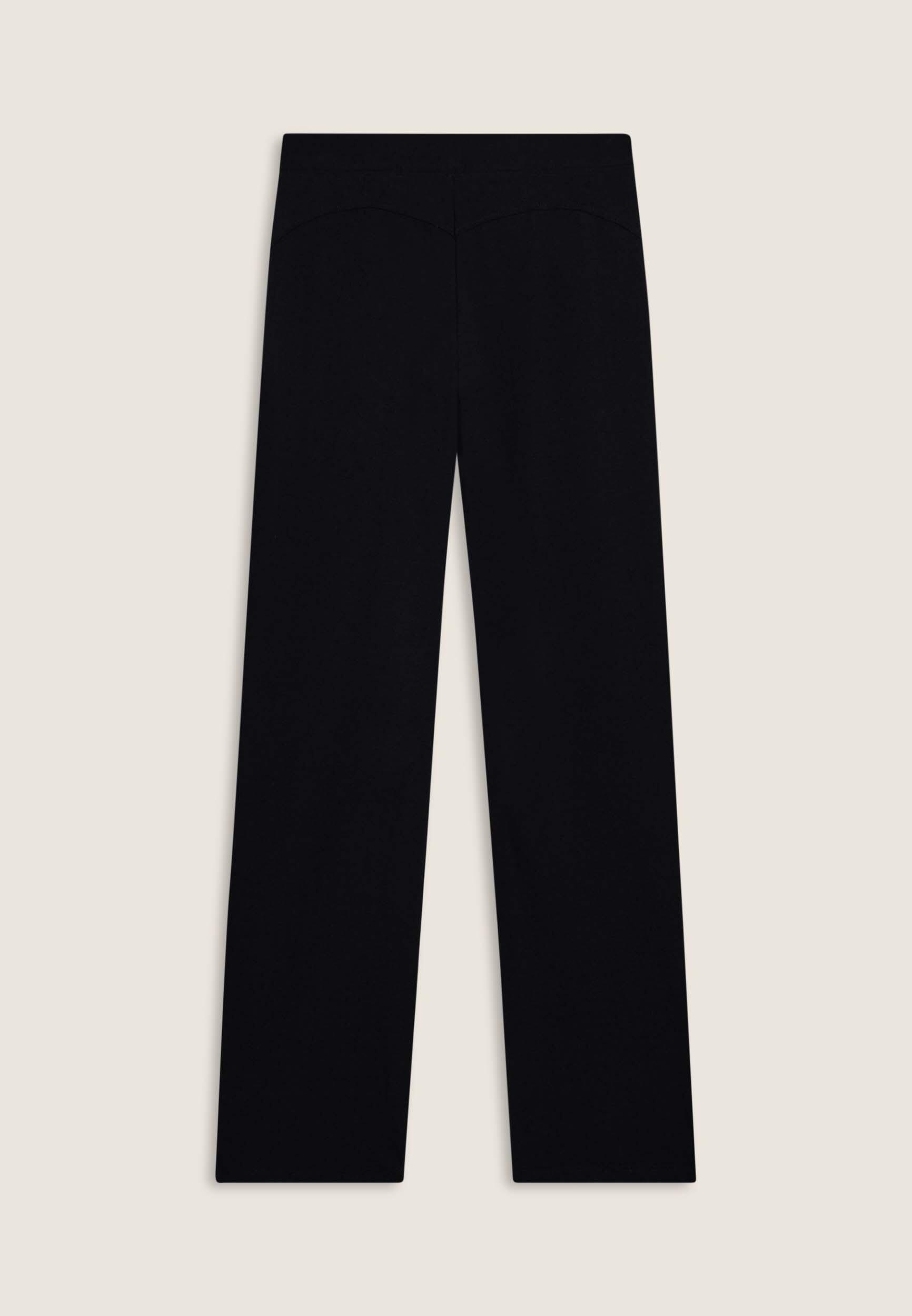 Pantalón recto con costura en forma de corazón en la parte de atrás 2/3