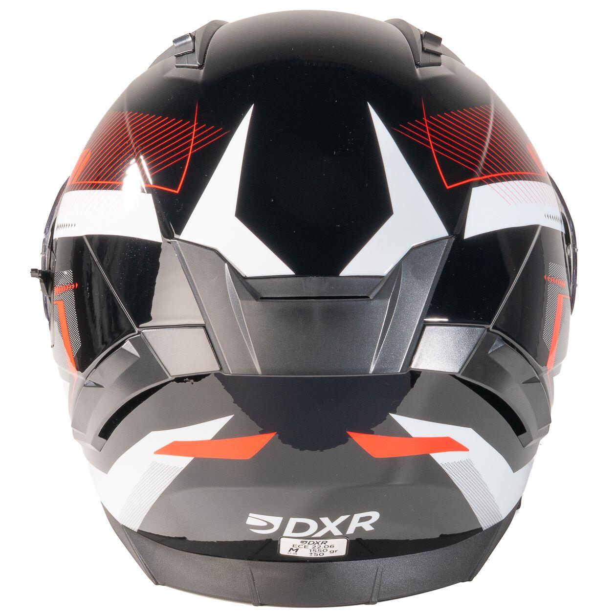 Casque intégral EROS VOX Black/White/Red | ECE 22.06 3/7