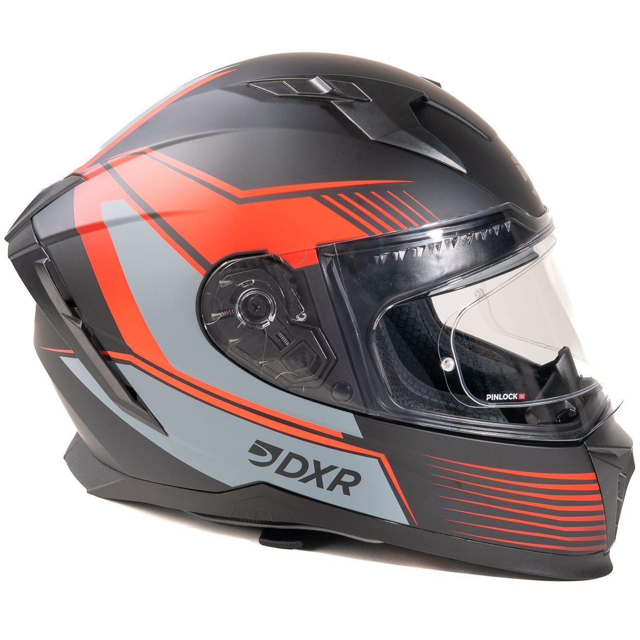 MOTOBLOUZ Casque Intégral EROS NEO Black/Red | ECE 22.06 4/7