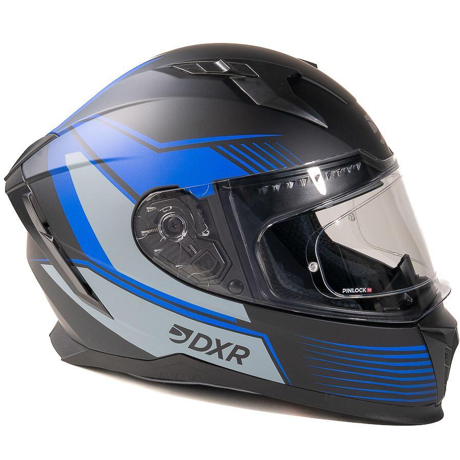MOTOBLOUZ Casque Intégral EROS NEO Black/Blue | ECE 22.06 4/7