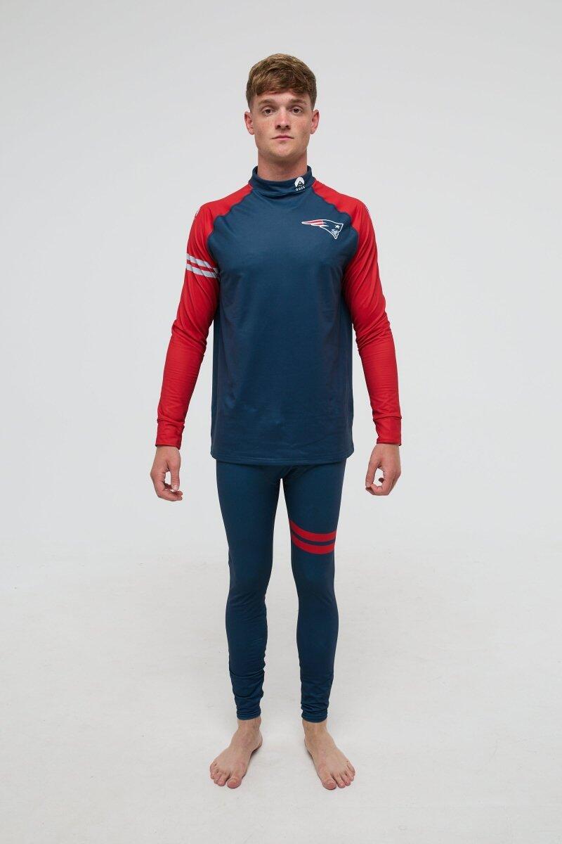 Heren Ski Functioneel Shirt Thermisch NFL New England Patriots 3/5